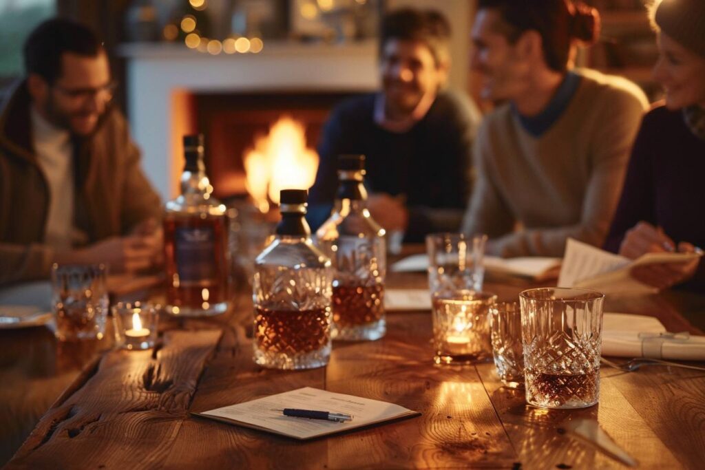 Comment organiser une soirée dégustation de whisky avec des amis