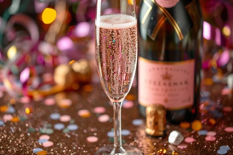 Pourquoi le champagne rosé est-il le préféré des fêtes ?